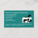 Search for farm veterinarian business cards Animal