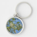 Search for blossoms round key rings White