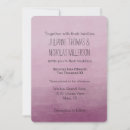 Search for purple ombre wedding invitations Pink