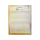 Search for lined paper notepads Writing