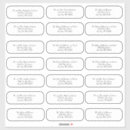 Search for handwritten font stickers Elegant