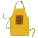 Search for romance love aprons Gold