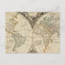 Search for historical world map postcards Col