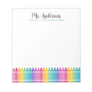 Search for designed notepads Teacher