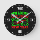 Search for new year clocks Happy