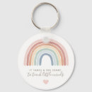 Search for big heart round key rings Rainbow