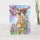 Search for spring cards Girl