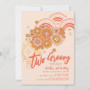 Search for two groovy party invitations Retro