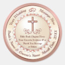 Search for christian wedding stickers Ivory