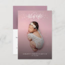 Search for baby birth cards Typography