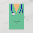 Search for medical scrubs business cards Surgeon