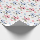 Search for twins baby shower wrapping paper Pink and blue