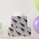 Search for doberman dog wrapping paper Animal