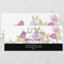 Search for pink black bridal shower invitations Botanical