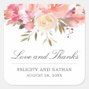 Search for bridal bouquet stickers Bridal shower thank you