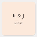 Search for monogram stickers Simple
