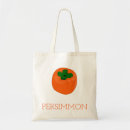 Search for fruit tote bags Persimmon