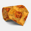 Search for burnt orange ties Floral