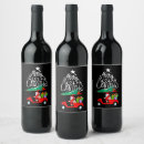 Search for santa claus wine labels Xmas