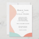 Search for pink rose wedding invitations Contemporary