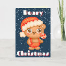 Search for beary christmas cards Winter