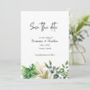 Search for nature save the dates Leaf