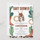 Search for cowboy boots baby shower invitations Rustic