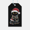 Search for christmas cat gift tags Santa