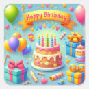 Search for happy birthday with balloons stickers For kids