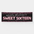Search for black sweet 16 banners Sixteen