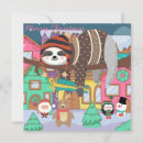 Search for sloth christmas cards Cute