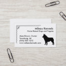 Search for dog breeder business cards Modern