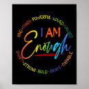Search for i am enough posters Kind
