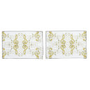Search for music notes pillowcases Gold