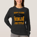 Search for bank tshirts Clerk
