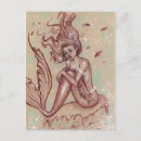 Search for seaweed postcards Mermaid