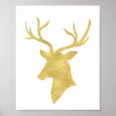 Search for christmas deer art Gold