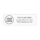Search for logo return address labels Your logo here