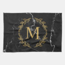 Search for black marble tea towels Modern