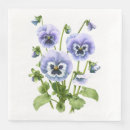 Search for pansy napkins Botanical