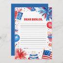 Search for fourth of july birthday invitations Patriotic