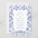 Search for vintage floral wedding invitations Toile