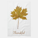 Search for maple leaf tea towels Thanksgiving