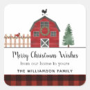 Search for rustic barn stickers Merry christmas