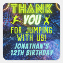 Search for jumping labels Trampoline birthday