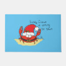 Search for beach christmas doormats Funny