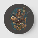 Search for vintage fish clocks Retro
