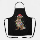 Search for dino aprons Merry christmas