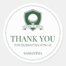 Search for golf thank you stickers Golfer