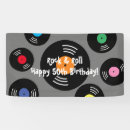 Search for vinyl record banners Music